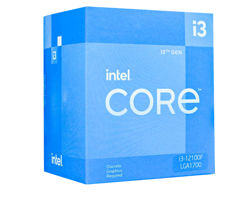CPU Intel Core i3-12100F